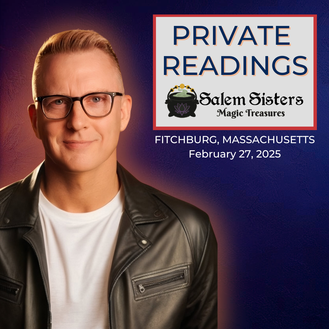 In-Person Mediumship Readings with Scott Allan – Feb. 27, 2025 – Fitchburg, MA